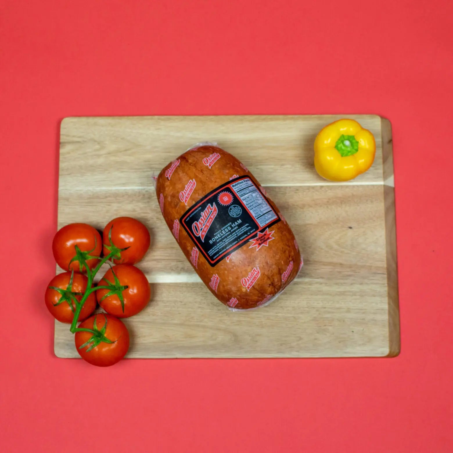 Boneless Smoked Banquet Ham Half - Ossian Smoked Meats
