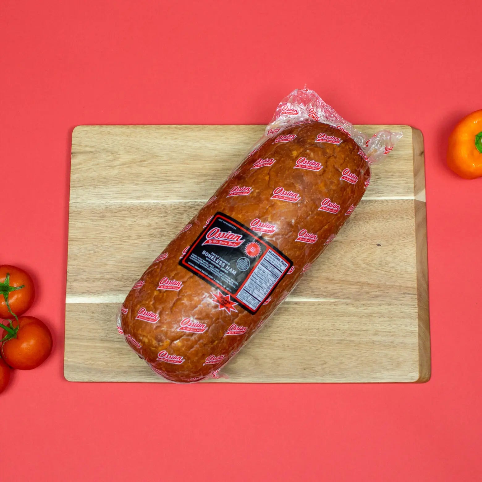 Boneless Deli-Style Smoked Ham (11lb) - Ossian Smoked Meats