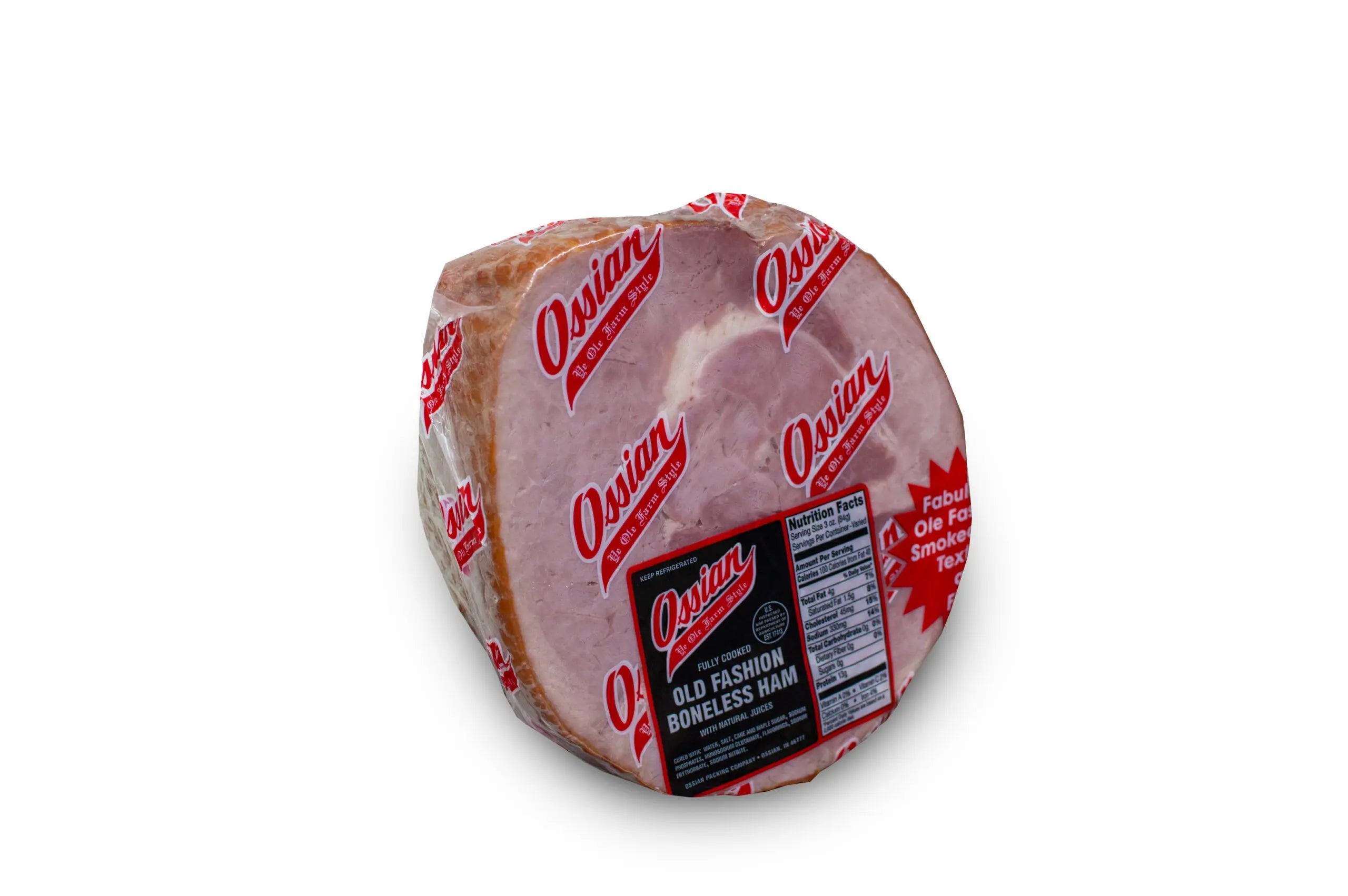 Old Fashioned Boneless Ham Half (5lb+)
